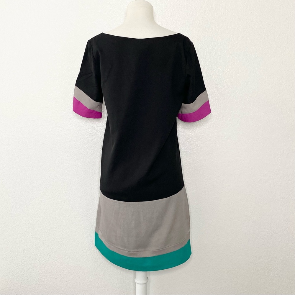 AQUA Colorblock Tube Dress - Picture 2 of 6
